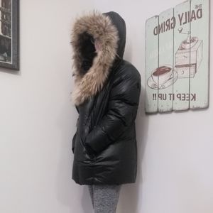 Atelier Noir RUDSAK Raccoon Fur Jacket